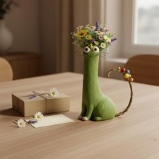 Vaso a Forma di Gatto Idea