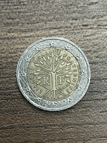 Moneta euro francia - moneta,