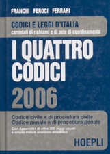 I quattro codici 2006 Franchi Luigi