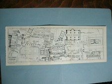 MAPPA ANTICA CARTA PIANTA FORO