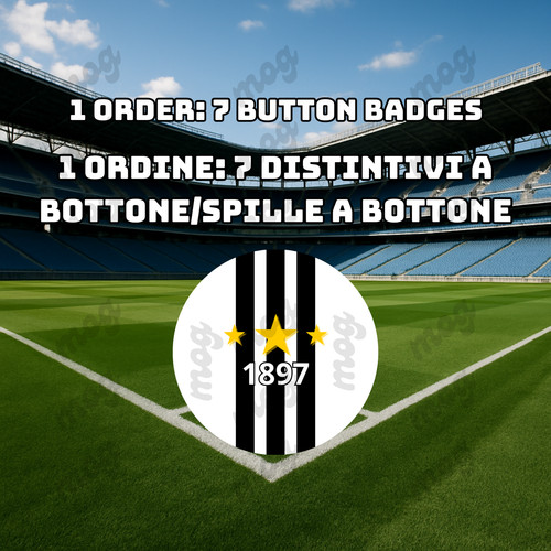 Set distintivi bottone - 7,