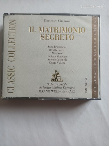 Domenico cimarosa il - cd,