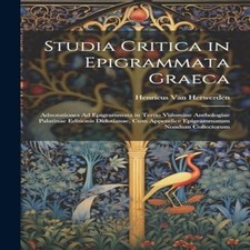 Studia Critica in Epigrammata