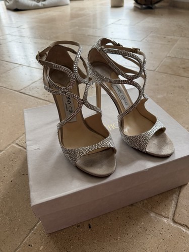 Jimmy choo nudo cristallo - jimmy, nudo/cristallo