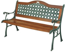 PANCHINA RATTAN ARC 126x60x80h