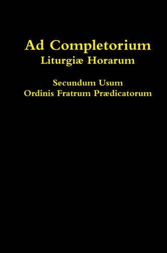 Completorium liturgiae - ad,