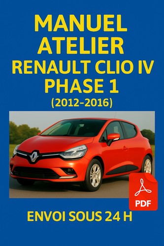 Manuel atelier renault clio - clio, 4