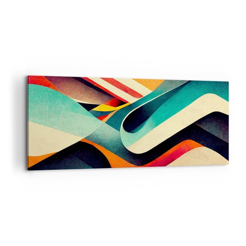 Quadro tela 100x40cm - tela,