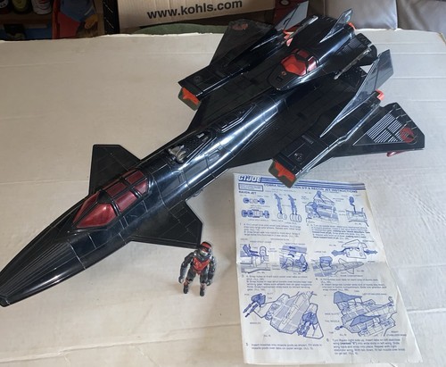 Hasbro joe night raven jet - joe,
