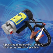 Estrattore Olio Diesel Elettrico Scavenge Aspirazione Trasferimento Cambio Pompa Motore 12V