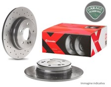 09.7812.2X Kit Coppia dischi freno Brembo Forati Xtra Anteriore per SUBARU IMPRE
