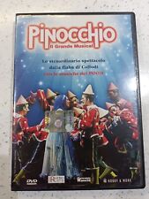 DVD PINOCCHIO - Il Grande Musical Musiche dei Pooh - Manuel Frattini Hobby Work