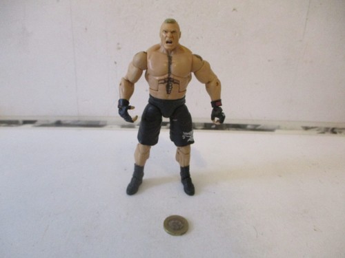 Mattel wwe brock lesnar elite - brock,