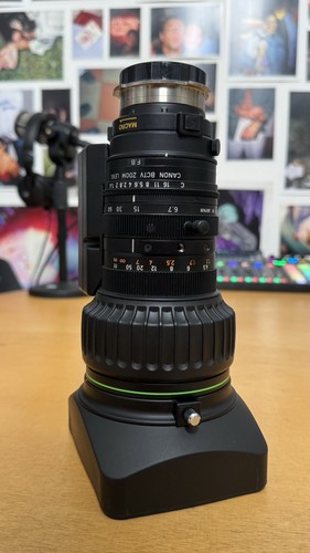 Lente canon broadcast zoom - lente,