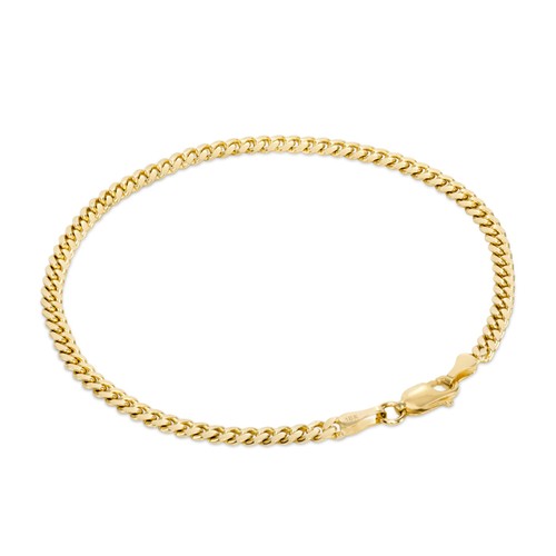 18k oro giallo massiccio 7mm - massiccio, 2.7mm