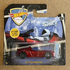 HOT WHEELS '08 Tesla Roadster - Mainline - Greetings from Space - TESLA