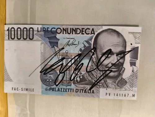 Autografo originale max - originale,