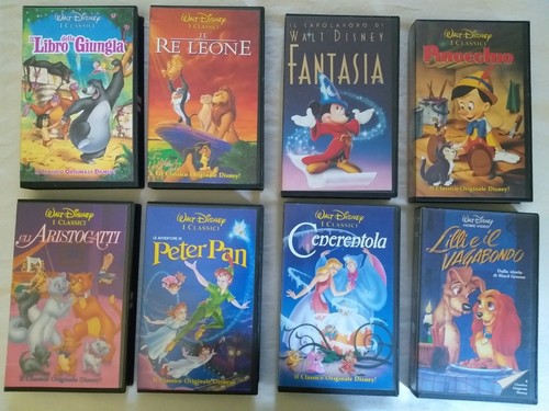 Film disney vhs - film, vintage