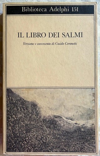 Libro dei salmi 1985 - salmi.,