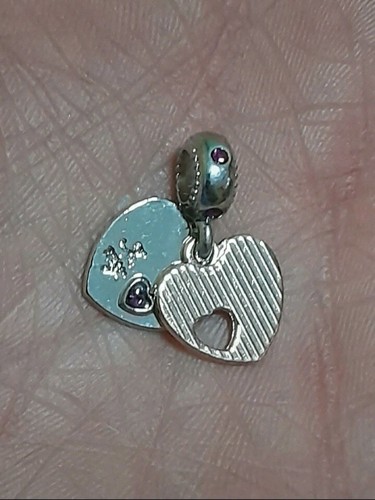 Charm per bracciale cuore love - per,