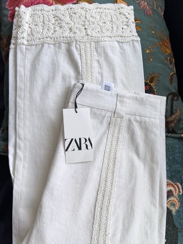 Pantalone all uncinetto - all'uncinetto, zara