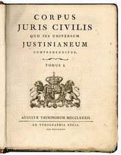 Corpus Juris Civilis quo jus