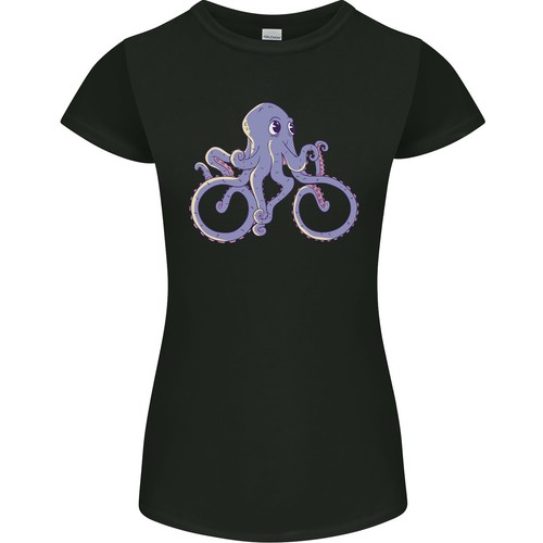 Ciclismo octopus divertente - un,