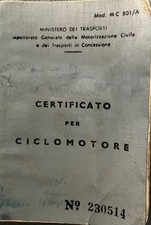 Libretto di certificazione del