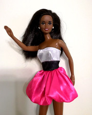 Abito da sera a sbuffo,top