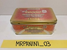 (@2) TIN BOX CALCIATORI 2017-18 Adrenalyn Panini - BOX CARDS SIGILLATO SEALED