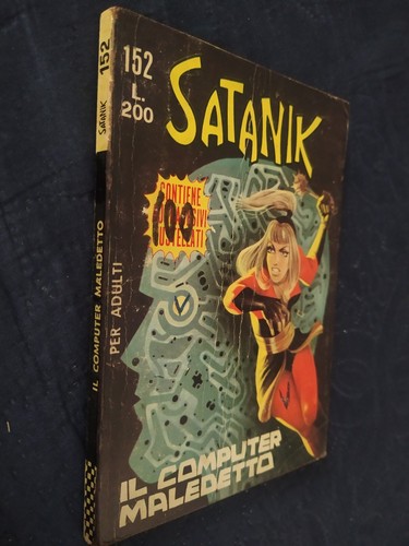 Satanik numero 152 originale - 152,