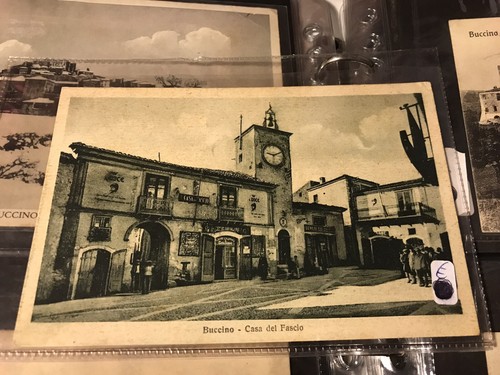Cartolina buccino casa - casa, del
