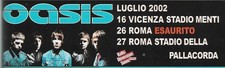 Oasis italian tour - italian,