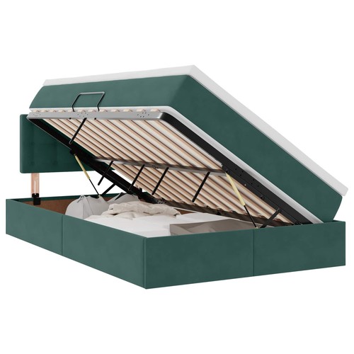 Letto con contenitore led - con,