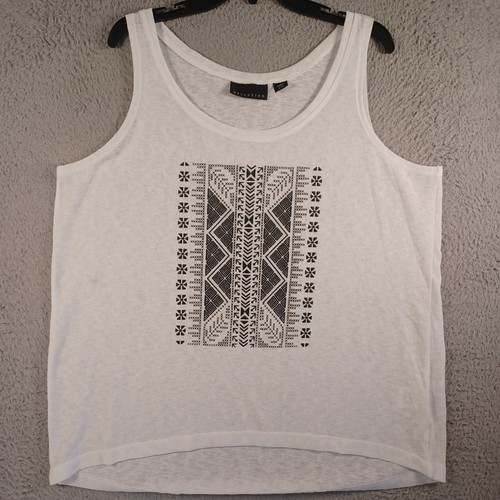 Attention womens white - womens, tank