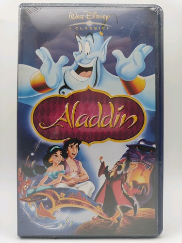 Aladdin vhs walt disney - aladdin,