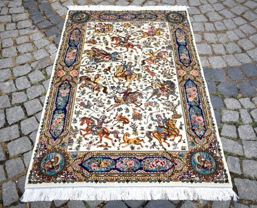 Tappeto seta 100 bambù - 100%,