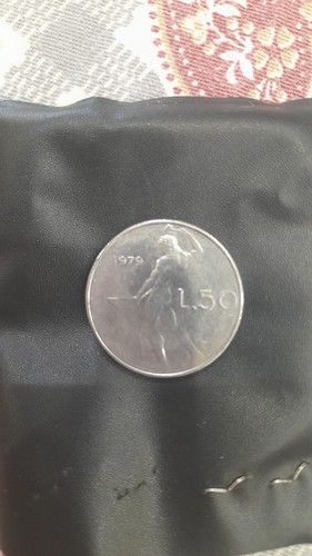 Moneta lire vulcano - lire, del