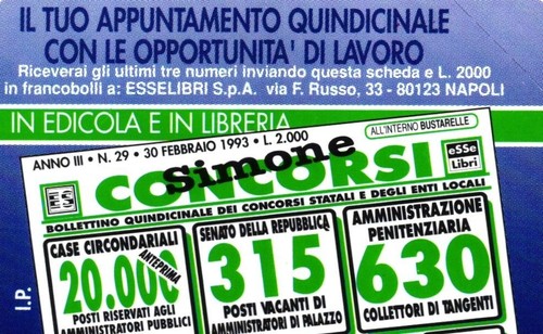 Nuova magnetizzata omaggio - nuova, op