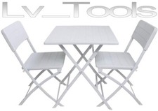 SET TAVOLO 2 SEDIE PLASTICA