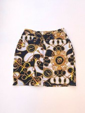 Trussardi Jeans Vintage skirt nautical print tg. 46/ 32