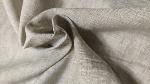 Tessuto puro lino chambray - di,