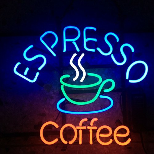 Lampada insegna neon - insegna, caffè