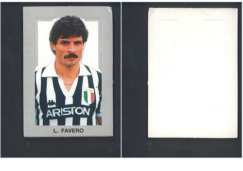 Figurina calciatori fustellata - figurina,