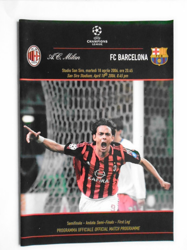 Semifinale milan v - semifinale,