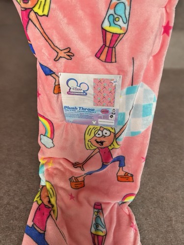 Coperta rosa disney throwbacks - rosa,