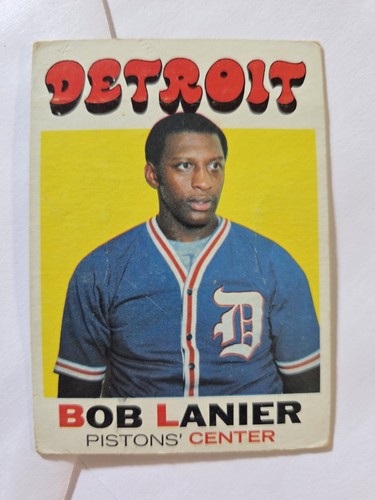 Bob lanier rookie - lanier, card