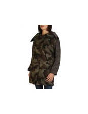 Blauer Giacca Trench Donna