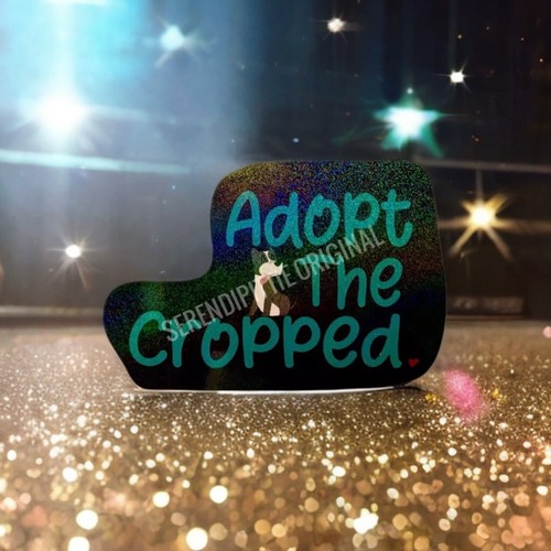 Adesivo adopt the cropped pit - the,