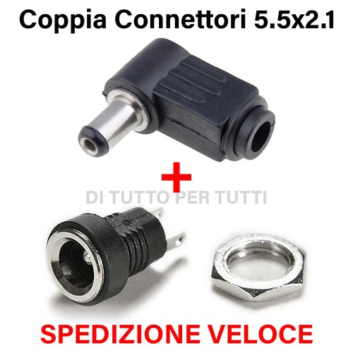 Connettori 2 1 12v - 5.5, 2.1